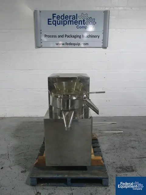 Used Fuji Paudal FUJI PAUDAL MARUMERIZER Spheronizer, Model QJ-400, S/S Pellet Mills Ohio US | Federal Equipment Company #128319