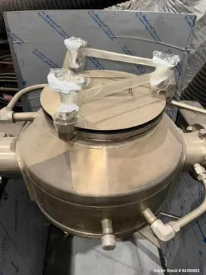 Unused Gemco 1 CF Double Cone Vacuum Dryer – Stainless Steel Vacuum Dryer with A
