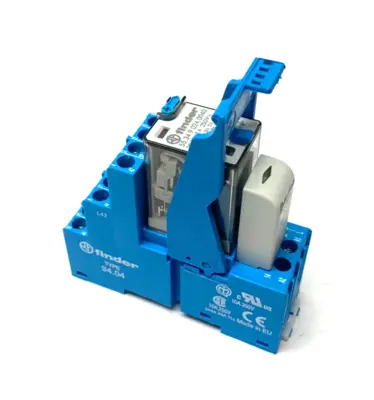 Used Finder Gen. Purpose Relay, 99.02.9.024.99 LED Diode, 94.04 Base Relays & Switches Michigan US | Maverick Industrial Sales #1392888