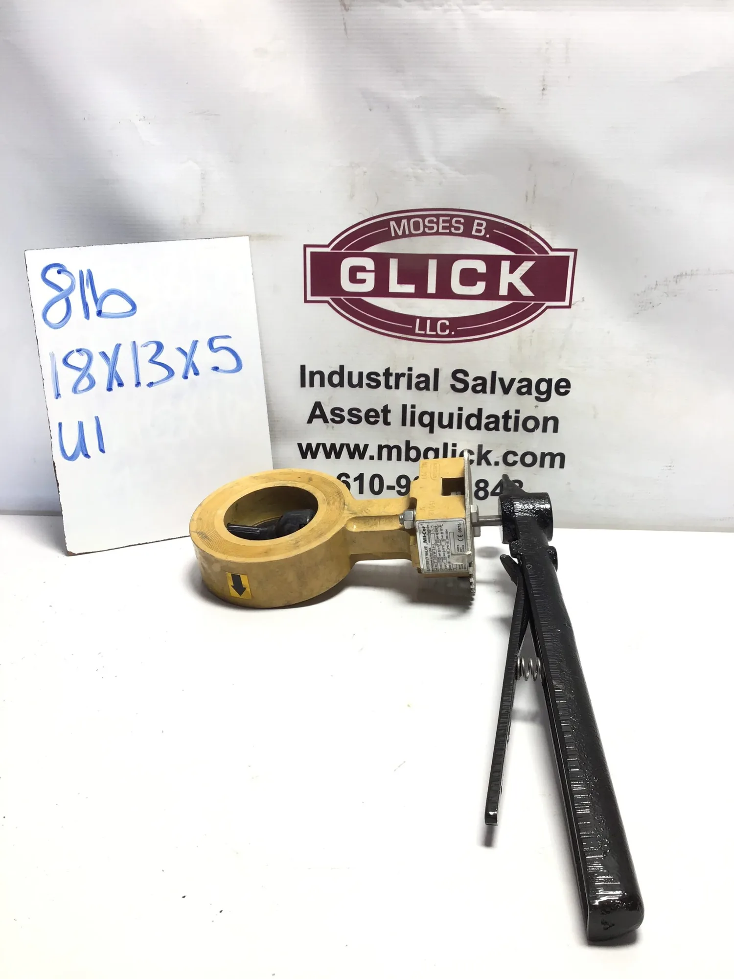 Dresser butterfly valve Nil-Cor 3″