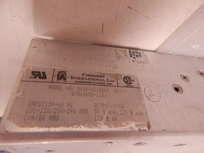 Used CHEROKEE INTERNATIONAL _UNKNOWN_ AC Power Supplies | OCO Industrial #1635395