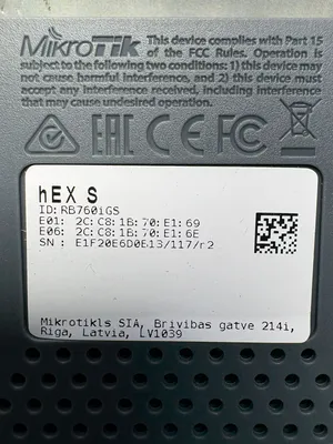 MICROTIK hEX S RB760iGS Electrical/PLC/Automation | ESS Industrial Equipment Sales (9)