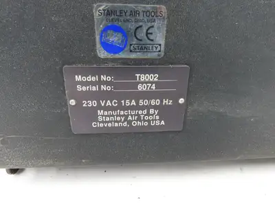 Stanley T8002 Servo Torque Nutrunner Driver Dual Tool Control Panel 230VAC 1Ph