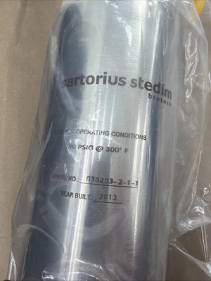 New Sartorius Stedim Stainless Steel Vessel / Filter Housing Warranty 🇺🇸