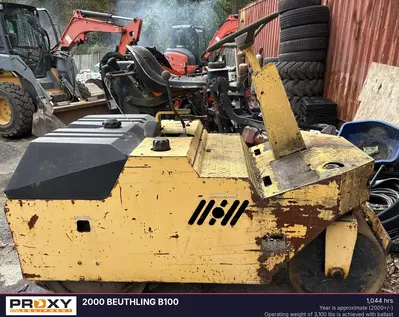 Used 2000 BEUTHLING B100 Single Drum Rollers New Jersey US | Proxy Equipment #1385318
