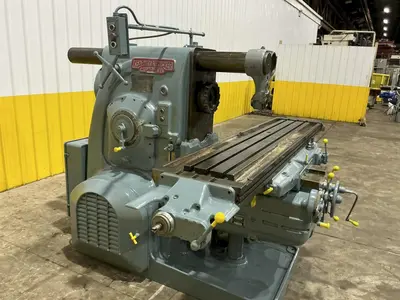 #4 KEARNEY & TRECKER MILWAUKEE MODEL 4CK HORIZONTAL MILLING MACHINE: YOBRO #23955