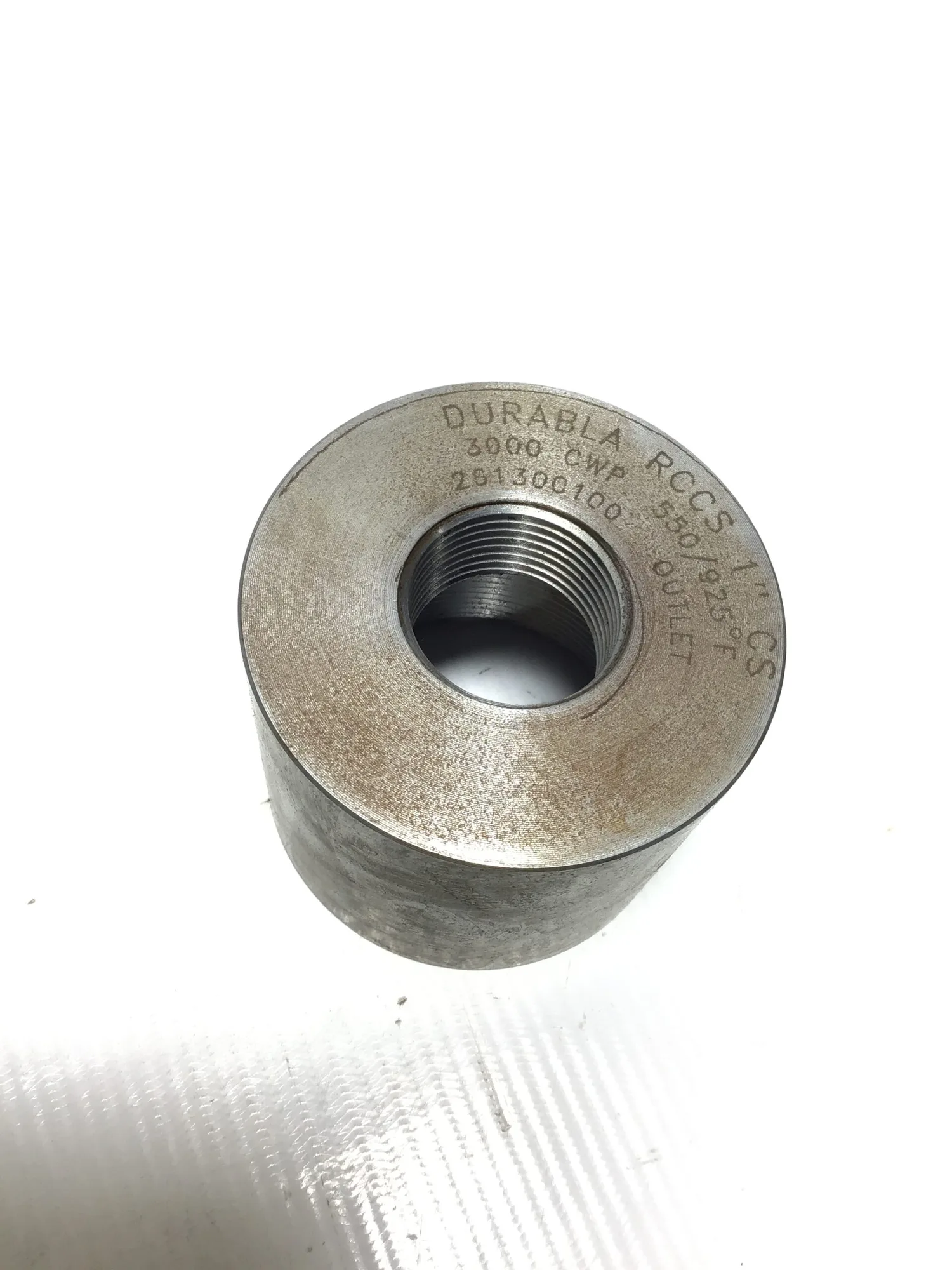 Durabla RCCS 1″ Basic Check Valve Stainless Steel 3000 CWP 550/925°F