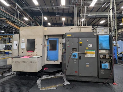 2000 Toyoda FA630 Horizontal Machining Center 200/3/60 W/ GE Fanuc Series 16i-M Control (No