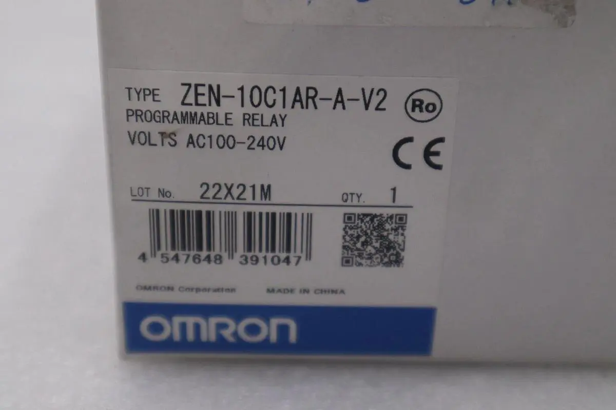 NEW OPEN BOX Omron ZEN-10C1AR-A-V2 ZEN10C1ARAV2 Relay STOCK G424A