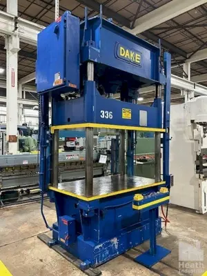 75 TON DAKE MODEL #18-558 HYDRAULIC 4-POST PRESS,  23" STROKE: YOBRO #24094