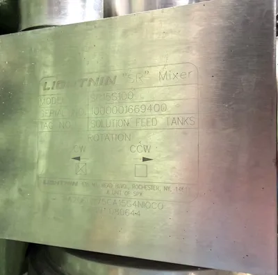 2008 A&B Process Systems 600 Gallon Stainless Steel Sanitary Reactor REACTORS | EcReCon Inc (9)