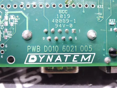 Dynatem PWB D010 6021 005 Interface Control Card Used