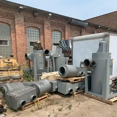 Hammond Dust Collector Dual Voltage 230/480 15hp (5363)