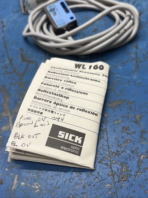 Used SICK WL160-P142 Sensors Indiana US | J&J Industrial Supply #1411553