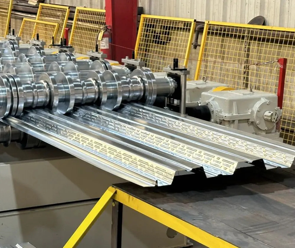 6.0" Cellular Metal Roof Deck Roll Forming Machine Arizona