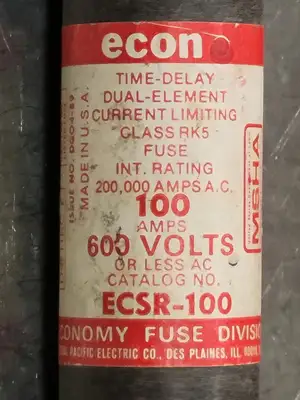 USED ECONOLIM ECSR-100