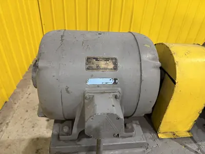 36”  YODER MODEL #M3 POWERED SLITTING HEAD w/ POWERED FEED & HOLD DOWN ROLLS : STOCK #22953