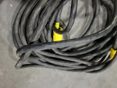 64 ft SOOW Power Extension Cord 14/3 AWG 15A 125V