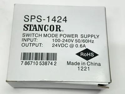 SPS-1424 | Stancor  Switching Mode Power Supply 0.6A 24VDC - New Other