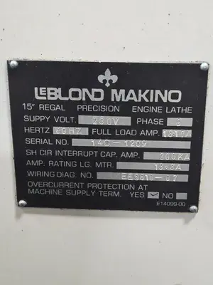 USED LEBLOND MAKINO REGAL 14C