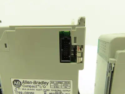 Allen Bradley 1769-OB16P Compact I/O 24VDC F/W 3.1 Output Module Ser B Lot of 5