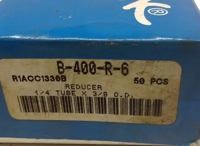 New | in-Stock SWAGELOK B-400-R-6 Speed Reducers Ohio US | Surplus Asset Holdings #1233913