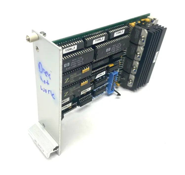 Used F&K Delvotec Servo Amplifier Motor Control Board Servo Controller Parts Michigan US | Maverick Industrial Sales #1392460