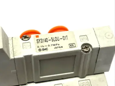 SY3140-5LOU-01T | SMC  Base Mounted Pneumatic Solenoid Valve 24VDC - Used