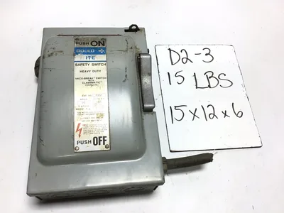 Gould I-T-E F351 Vacu-Break Safety Switch 3PH 30Amps 15HP