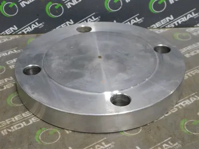 3" IDEAL Blind Bolt-On Flange CL150 SA182 F316/316L D4319 7.5" OD 1" W Used