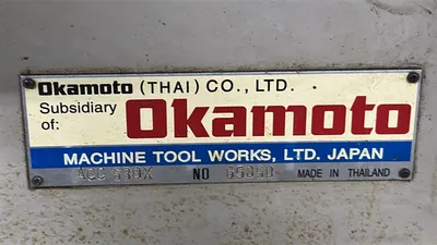 USED 2015 Okamoto ACC-63DX, 2015, PROG. AUTO IDF, 3X AUTO FEEDS