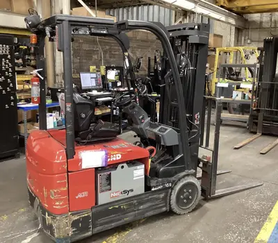 Used 2021 RAYMOND 4460C35S 4-Wheel Sit down Electric Counterbalance Forklifts Illinois US | Forklift Exchange #1274560