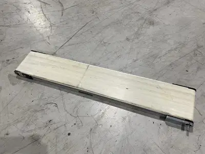 Used QC Conveyors End Drive Flat Belt Conveyor 48" Length 8" Width, Release Tail Belt Conveyors Michigan US | Maverick Industrial Sales #1397640
