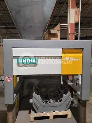 Used 2019 UNTHA RS30 24HP QUAD SHAFT SHREDDER Shredders | US Recycling Equipment #474501