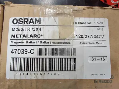 NEW OSRAM M250/TRI/3X4