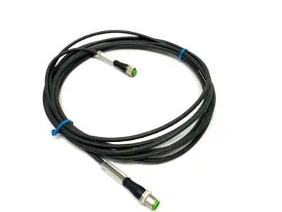USED MURRELEKTRONIK EOL CORDSET M12 MALE 0° TO FEMALE 0° A-COD.