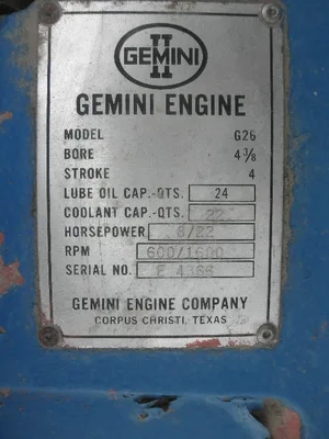 USED GEMINI G-26