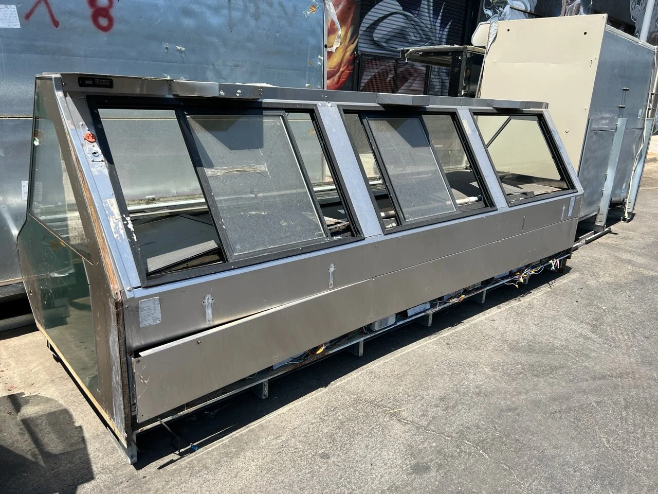 101-0104 Barker 12 Foot Remote Over Under Refrigerated Deli Cooler