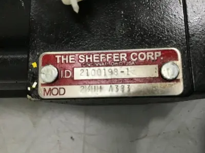USED SHEFFER 21/2HH A383