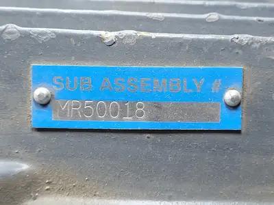 50 hp, 575 volts, 3560 rpm, 326TD, Electric Motor