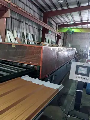 18 Stands 50.00" x 4.00" B & K Rollforming Line