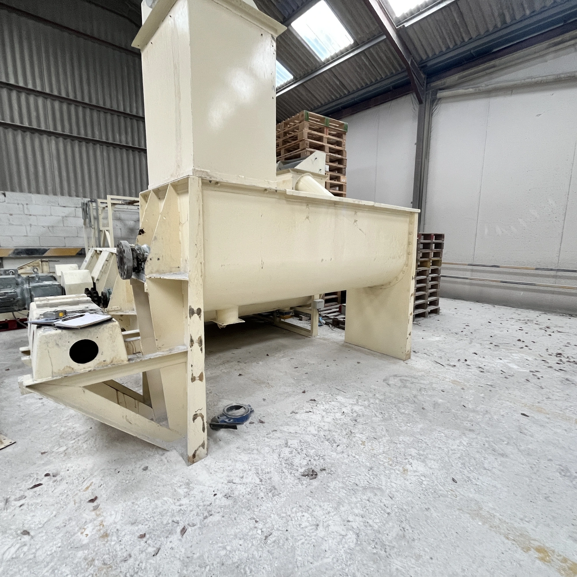 1,000L Gardner U Trough Mixer