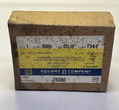 New | in-Stock SQUARE D 9065C0-1R Miscellaneous Equipment (Electrical & Power) | Surplus Asset Holdings #1201292