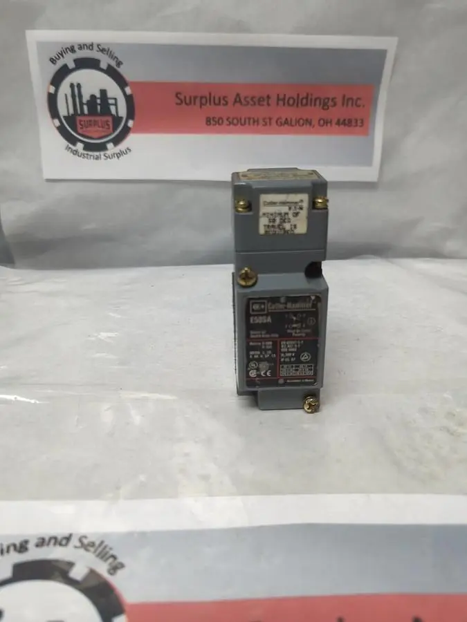 Used CUTLER-HAMMER E50SA Miscellaneous Equipment (Electrical & Power) Ohio US | Surplus Asset Holdings #1235529