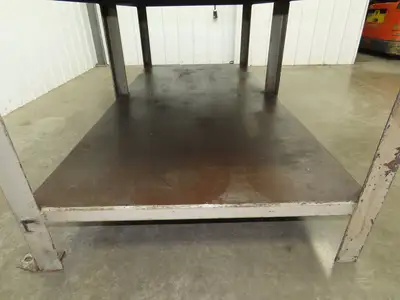 5/8" Top Steel Fabrication Welding Layout Table Work Bench 96"x48"x36"