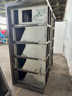 36" W X 93" T X 42" D BOX TYPE ANGLE PLATES. STOCK # 0630821