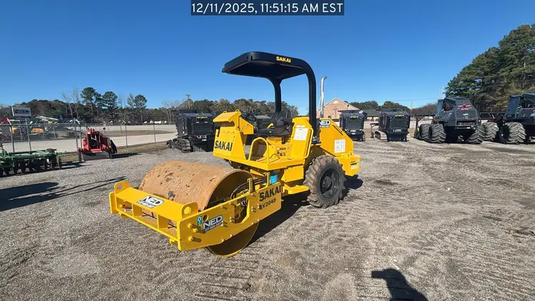 Used 2025 SAKAI SV204D Single Drum Rollers South Carolina US | National Equipment Dealers #1422624