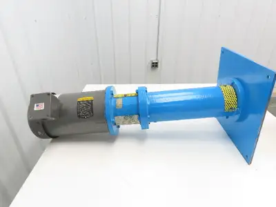 Sanwa Type VM Stainless Centrifugal Pump 1.5x2" Flanged 5Hp 3450 RPM 460V 3PH