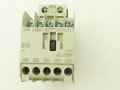 Mitsubishi SD-T12 SA Contactor 7.5HP 13A UT-SA21 Surge Suppressor 24V Lot of 3