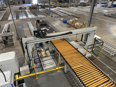Weeke Models Optimat BST503 and BST507 CNC Through Feed Boring Line